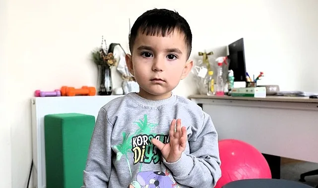 Gonca’da atılan ilk adım, minik Demir’e umut oldu