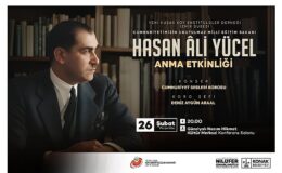 Eğitim neferi Hasan Ali Yücel Konak’ta anılacak