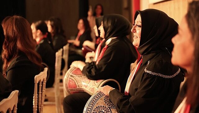 Osmangazi’de Kadınlardan Muhteşem Ritim Gösterisi