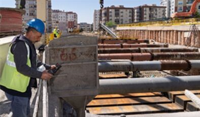 Buca Metrosu’nda 2028 hedefi için çalışmalar sürüyor