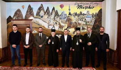 Fener Rum Patriği Bartholomeos Başkan Arı’yı Ziyaret Etti