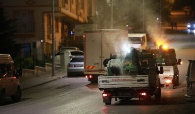 Keçiören Belediyesi’nden çevre ilaçlama seferberliği
