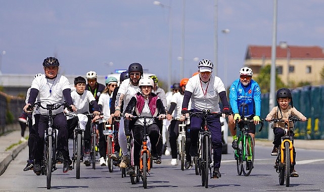 Beylikdüzü’nde Pedallar Sağlık İçin Döndü
