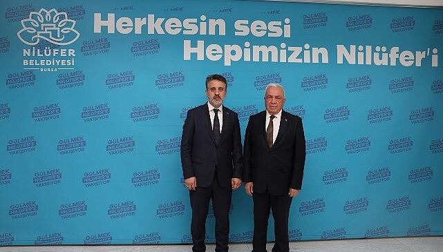Başkan Şadi Özdemir, Şahin Biba’yı Ağırladı