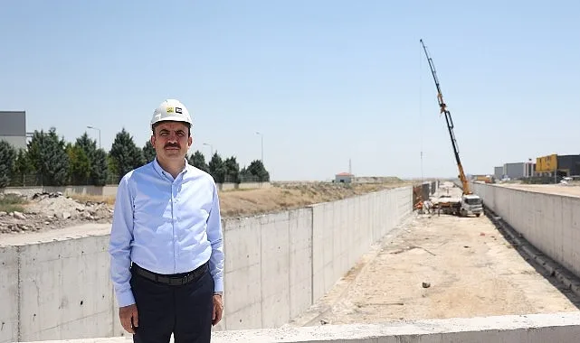 Başkan Altay, Keçili Kanalı Islah Çalışması ve Murat Kurum Caddesi’nde İncelemelerde Bulundu