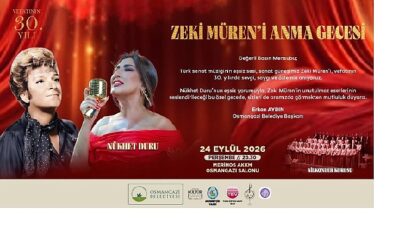 Şarkılar Osmangazi’de Zeki Müren İçin Söylenecek