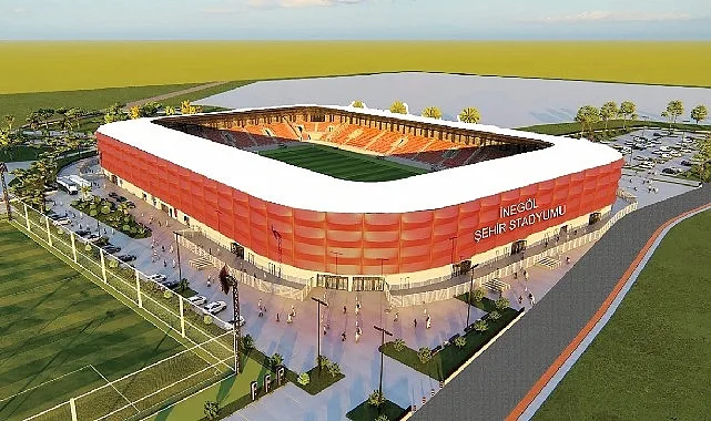 İnegöl İlçe Stadyumu için imzalar atıldı